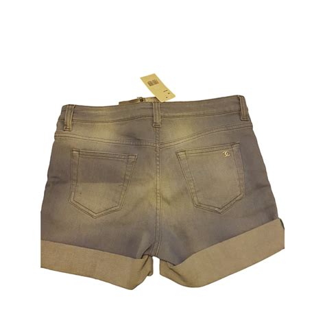 chanel denim shorts|chanel shorts for men.